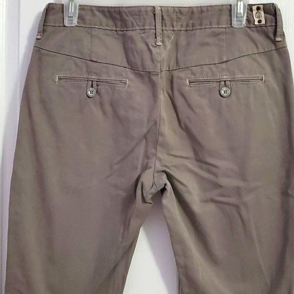 Levi's Mad Taupe Baggy High Rise Straight Leg Math Club College Trousers Pants 4 - Picture 9 of 14